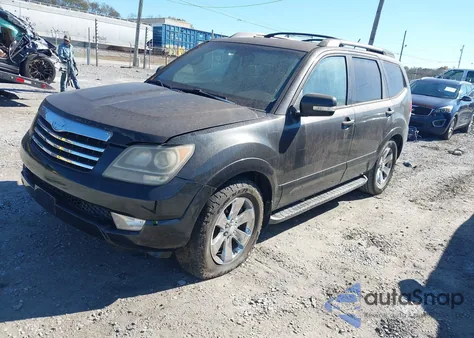 2009 Kia Borrego Ex V6 из США, поврежденный, VIN KNDJJ741695022274